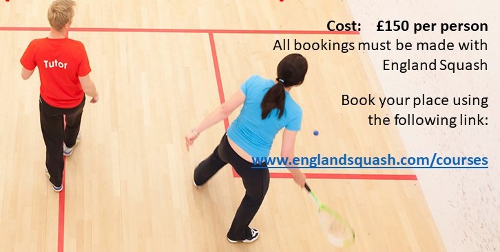 England Squash Coaching Course – 30th September